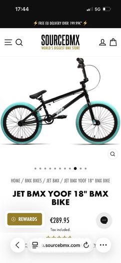 BMX Yoof 18 bike