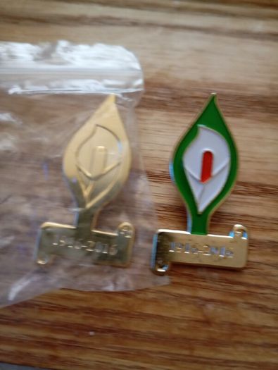 pair of Easter lillies centenary versions