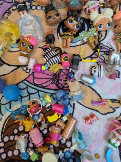 huge collection of LOL Surprise dolls and accessories