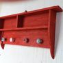 NEW Rustic cubbybox shelf / coat n hat rack Image 5