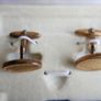 Vintage Sterling Silver 925 Swank Cufflinks in Original Box Mens Wedding Groom Retro Accessories Image 9