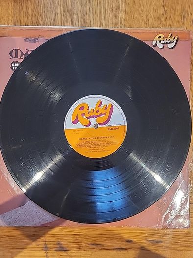 Margo And The Country Folk Vinyl LP Ruby Records RLB 1003 1970 Irish Pressing
