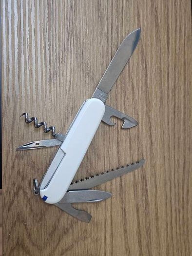Vintage Victorinox Camper with Modern handles installed 91mm Swiss Army Knife
