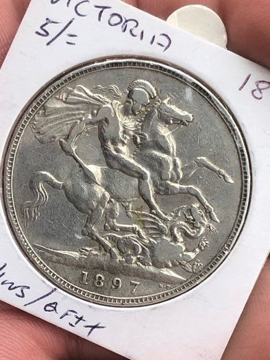 8 x Silver Victoria Crowns rare dates