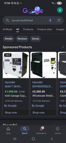 Hyundai silent generator (diesel)