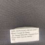 2009 Mercedes E Class E350 Black Roof headliner Roof Liner Image 2