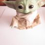 Hasbro 7.5inch  Star Wars The Child Baby Yoda Talking Plush Toy Image 6