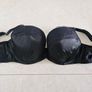 Ann Summers Ebony Set Bra 34F Thong s.10/38 Black Satin and Lace Image 6
