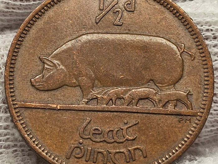 Ireland 1967 1/2d Halfpenny