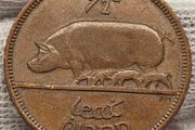 Ireland 1967 1/2d Halfpenny