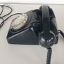 1970s black rotary dial telephone PROP Image 2