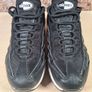 Womens NIKE AIR MAX 95 ESSENTIAL trainers runners black white Size UK 6 EU 40 Image 3