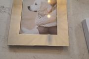 Picture frame 5x7 silver plated