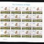 2003 Ireland Centenary of Powered Flight Commemorative Stamp Sheetlets Fine CDS Used with Dublin cancel of 29th July 2003 (First day of issued) on envelope extract. Image 3