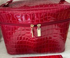 Elizabeth Arden Vanity Case and Brush Bag