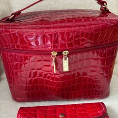 Elizabeth Arden Vanity Case and Brush Bag