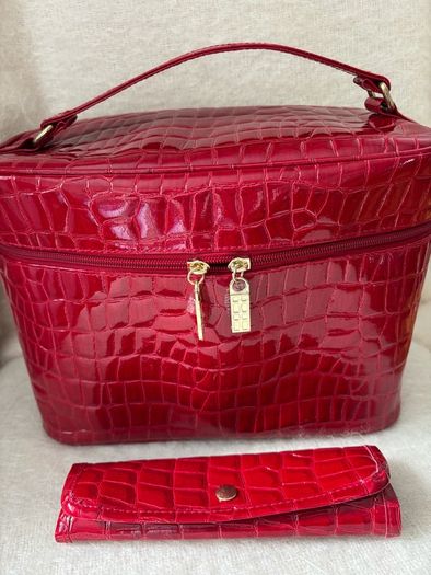 Elizabeth Arden Vanity Case and Brush Bag
