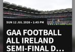 Dublin v Kerry - Davin end ticket