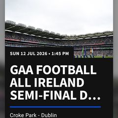 Dublin v Kerry - Davin end ticket