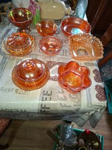 Vintage Marigold Carnival Glass, PRICE IS FOR 1 ONLY Postage Available or Collection