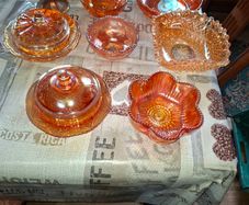 Vintage Marigold Carnival Glass, PRICE IS FOR 1 ONLY Postage Available or Collection