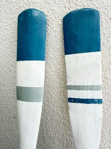 Full Size Wooden Oars upcycled chances