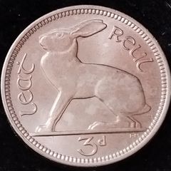 Ireland - 1966 - 3 Pence - UNC - KM.12a - [567]