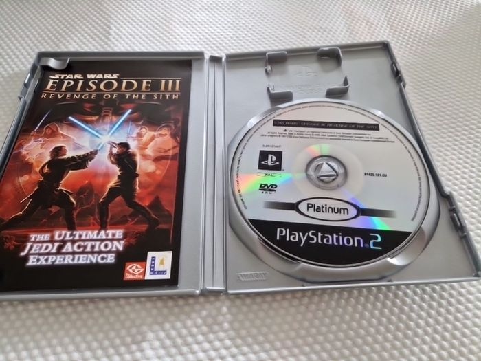 Star Wars III 3 Revenge of the Sith PlayStation2 Ps2 Games Original
