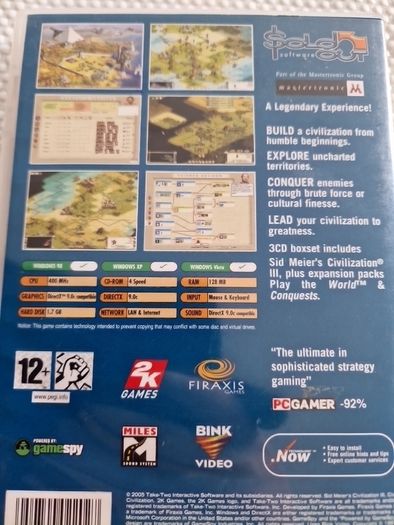 Civilization III 3 Complete Pc Cd Rom Games Original