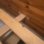 Bed double size.  Solid wood. Great condition. Image 3