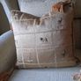 Beautiful Unused Cushion Cover with Gold Tassels Image 8