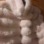 cream fur jacket Image 2