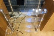 Glass display/ tv unit