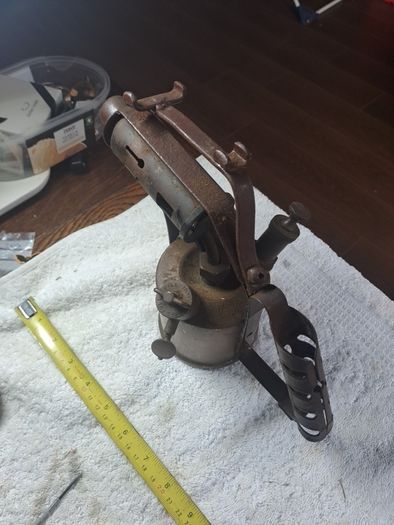 Vintage brass blow torch