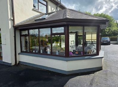 conservatory windows and French doors for sale shortly