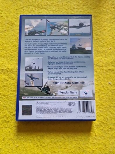 Pacific Warriors Dogfight PlayStation2 ps2 games Original