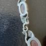 silver amber necklace Image 10