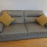 Beige Leather Sofa 3+2 Image 2