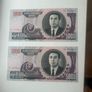 UNC notes 5000,2000,1000,500,200,100,50,10,5,3,2,1. NORTH Korea at 2 euro each Image 2