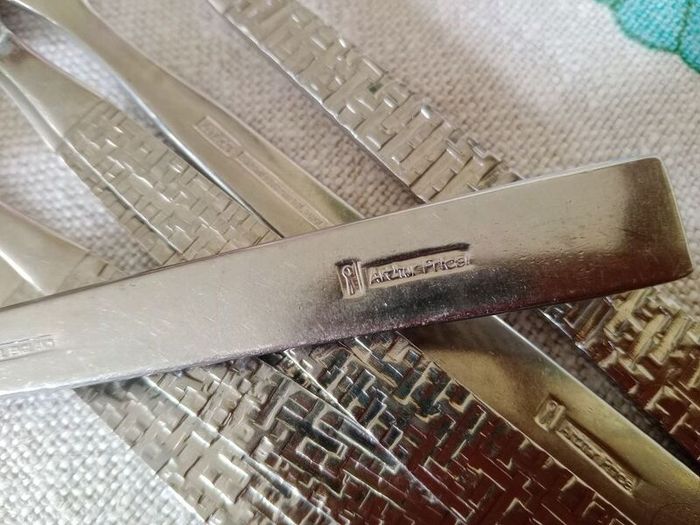 Arthur Price, forks, Atlas cutlery, Cascade, mid century cutlery