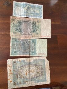 4 foreign Bank Notes