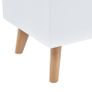 Sideboard White 160x40x70 cm MDF Image 6