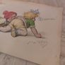 Antique Print Menu Georges Redon Image 3