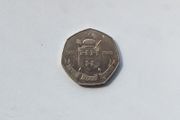 Ireland : 1988 Dublin Millennium 50p Commemorative Coin , ( 988 - 1988 )