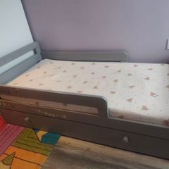 toddler bed with storage