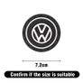 2PCS Car Water Cup Bottle Holder Anti-slip Pad Silica Gel Mat for Volkswagen Golf 4 mk5 Passat b8 b5 VW Sharan Polo 6R Tiguan Image 3