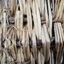 Vintage Basket Garden Flower Gathering Wicker Hand Image 5