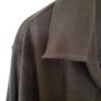 Khaki velvet women overshirt, size 10 Image 2