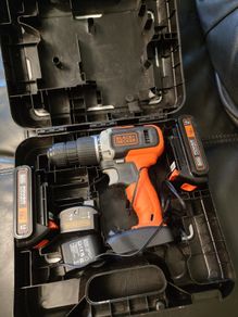 black and Decker cordless hammer drill