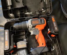 black and Decker cordless hammer drill